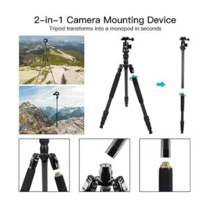 SIRUI Traveler Trípode de cámara 7C de 65.55 pulgadas de_3