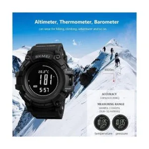 Mens Outdoor Sports Army Watches Pedometer Calories_4