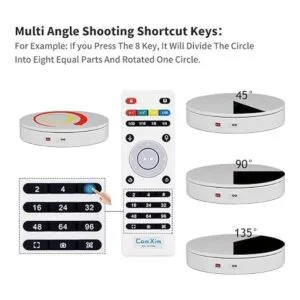 ComXim Mesa giratoria profesional de 360 grados para_3