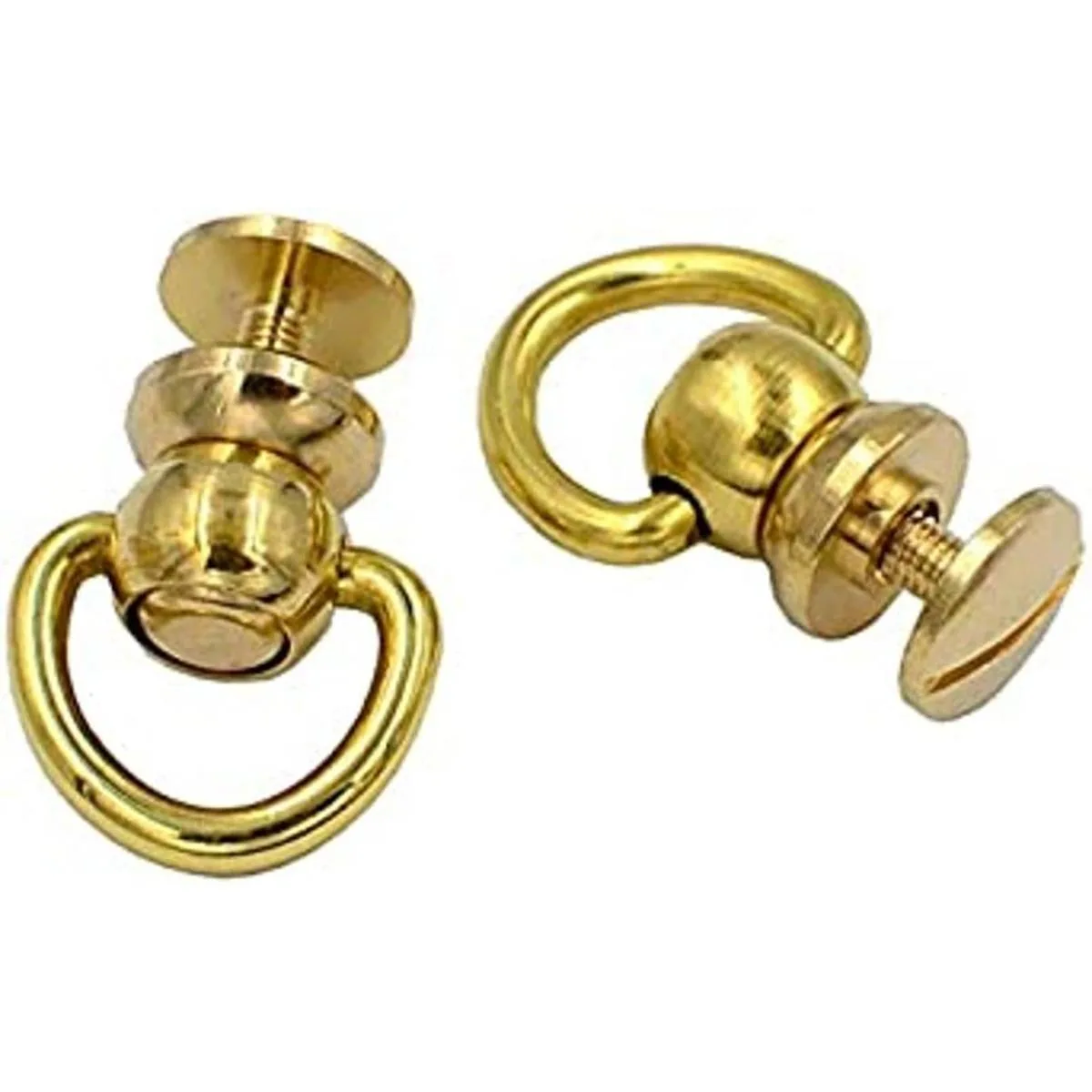 DGOL 10 juegos de tornillos de latón con remaches de clavo_1