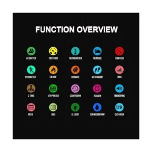 Mens Outdoor Sports Army Watches Pedometer Calories_5