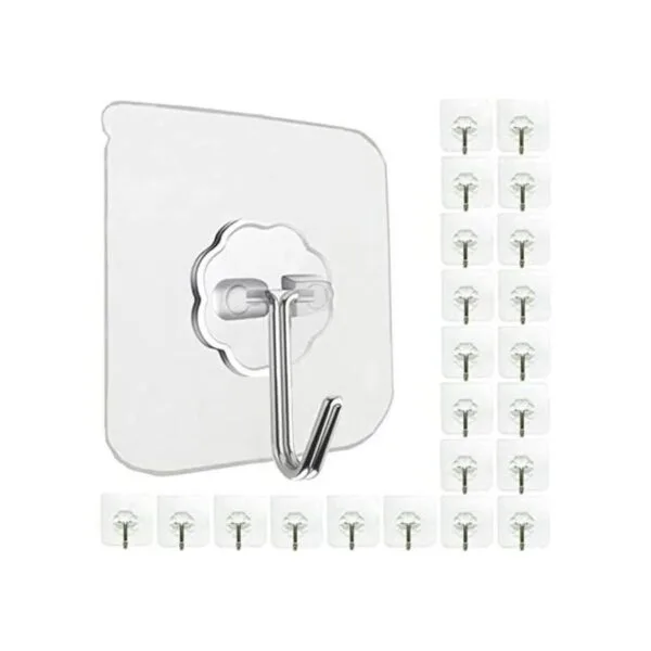 Jwxstore Ganchos de pared para colgar de 33 libras máx_1