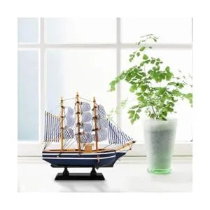 Dedoot Decoración de modelo de velero decoración náutica_7