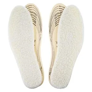 2 pares de plantillas de lana para zapatos de lana para_1