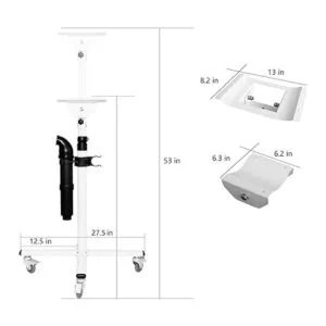 Shernbao Grooming FDS04 Soporte para secador de mascotas_2