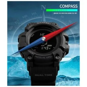 Mens Outdoor Sports Army Watches Pedometer Calories_2