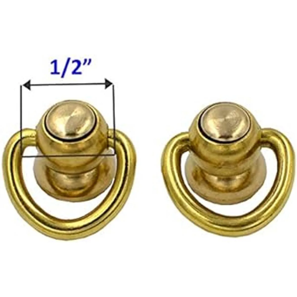 DGOL 10 juegos de tornillos de latón con remaches de clavo_5