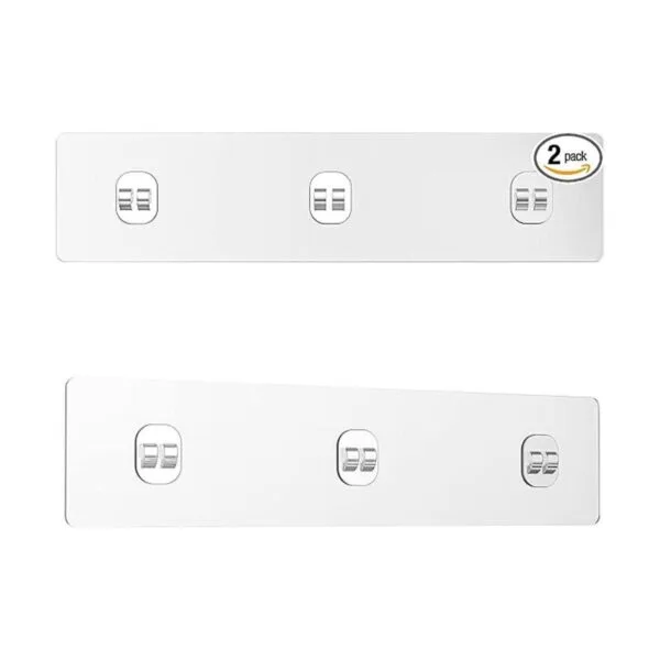 Orimade Paquete de 2 adhesivos de pared transparentes_1