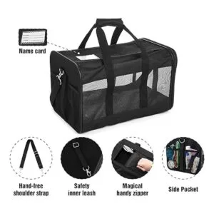 ScratchMe Bolsa portátil de viaje para mascotas de lado_3