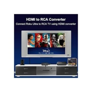 Dingsun Convertidor HDMI a RCA para TV antigua adaptador_4
