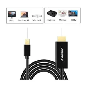 Mini DisplayPort a HDMI de 6 pies mini puerto de pantalla_3