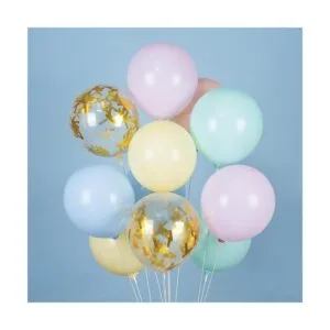 PartyWoo Globos pastel 60 globos de látex pastel de 12_2