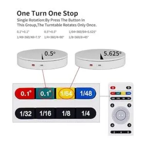 ComXim Mesa giratoria profesional de 360 grados para_2