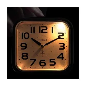 Reloj despertador analógico silencioso de 5.5 pulgadas sin_5