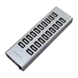 SABRENT Cargador rápido USB 2.0 de 90 W y 20 puertos_1