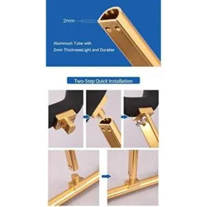 FMS modelo avión X soporte de exhibicióntitular V2 oro_5