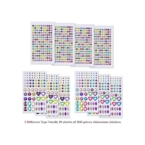 Anezus 1126 calcomanías de diamantes de imitación_3