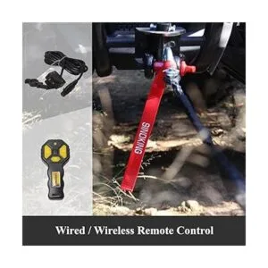 Sinoking 12 V CC 3000 LB UTV ATV Cabrestante con cable de_6