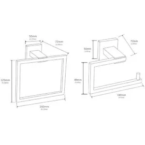 GERZ Juego de accesorios de baño de acero inoxidable_6