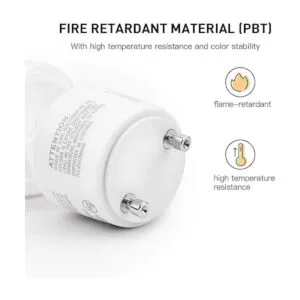 Bombillas fluorescentes compactas JACKYLED GU24 CFL con_4