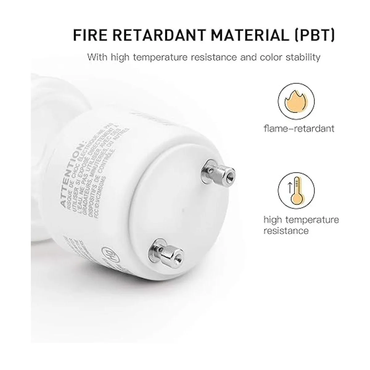 Bombillas fluorescentes compactas JACKYLED GU24 CFL con_4