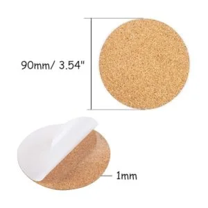 Seasonsky Lote de 70 hojas de corcho autoadhesivas para_2