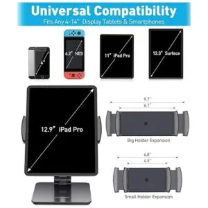 AboveTEK Soporte de aluminio para tablet de kiosco de_2