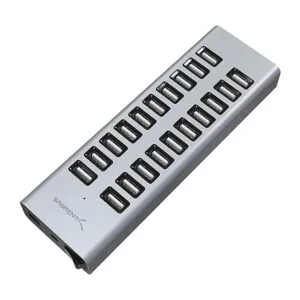 SABRENT Cargador rápido USB 2.0 de 90 W y 20 puertos_2