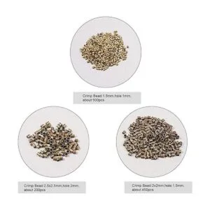 PH PandaHall 3000 cuentas de engarzado de tubo de 0.039_2