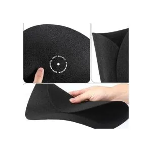 Facmogu Tapete de lana para tocadiscos tapete_3