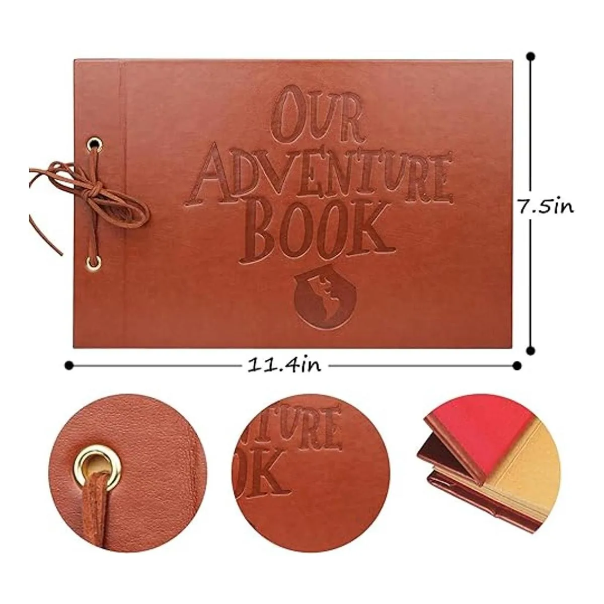 LUNIQI lbumes de álbumes de recortes cubierta de letras_3