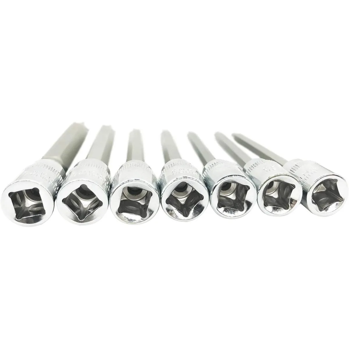 Juego de llaves Torx Star extra largas de 7 piezas T25T60_4