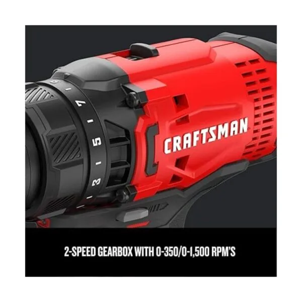 CRAFTSMAN V20 Juego de taladrodestornillador_4