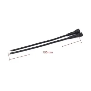 6 pares de cables de conector negro de 4 pines_4