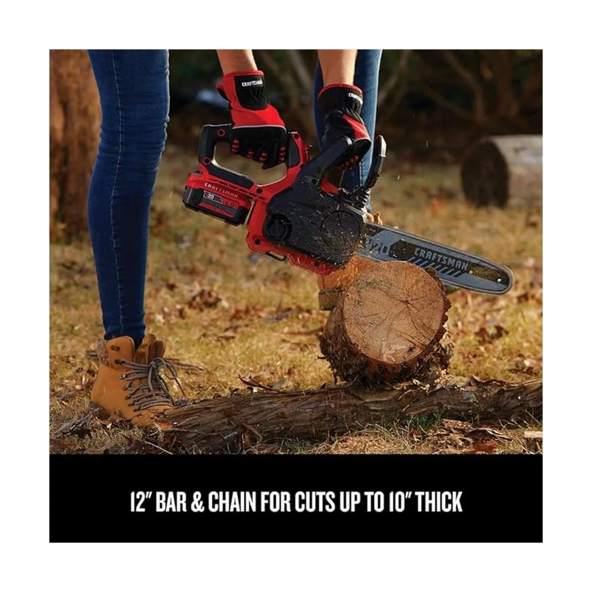CRAFTSMAN V20 Motosierra inalámbrica 12.0 in CMCCS620M1_5