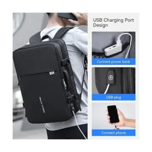 MARK RYDEN Mochila expandible para laptop de negocios para_3