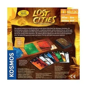 Juego de cartas Lost Cities con 6 expedición Tablero_2