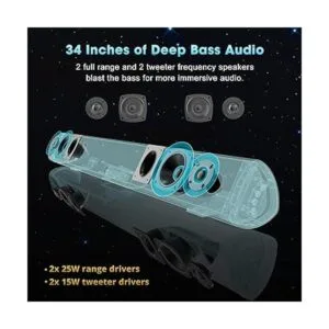 Bestisan Barra de sonido sistema de barra de sonido de_2