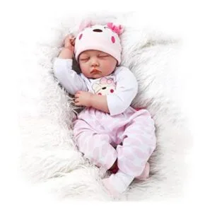 Kaydora Reborn Muñeca de bebé dormida de 22.0 pulgadas_1