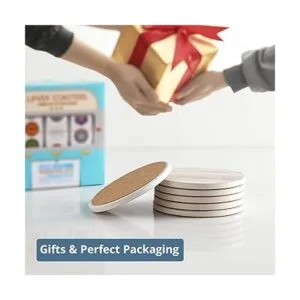 LIFVER Posavasos para bebidas juego de 6 posavasos_6