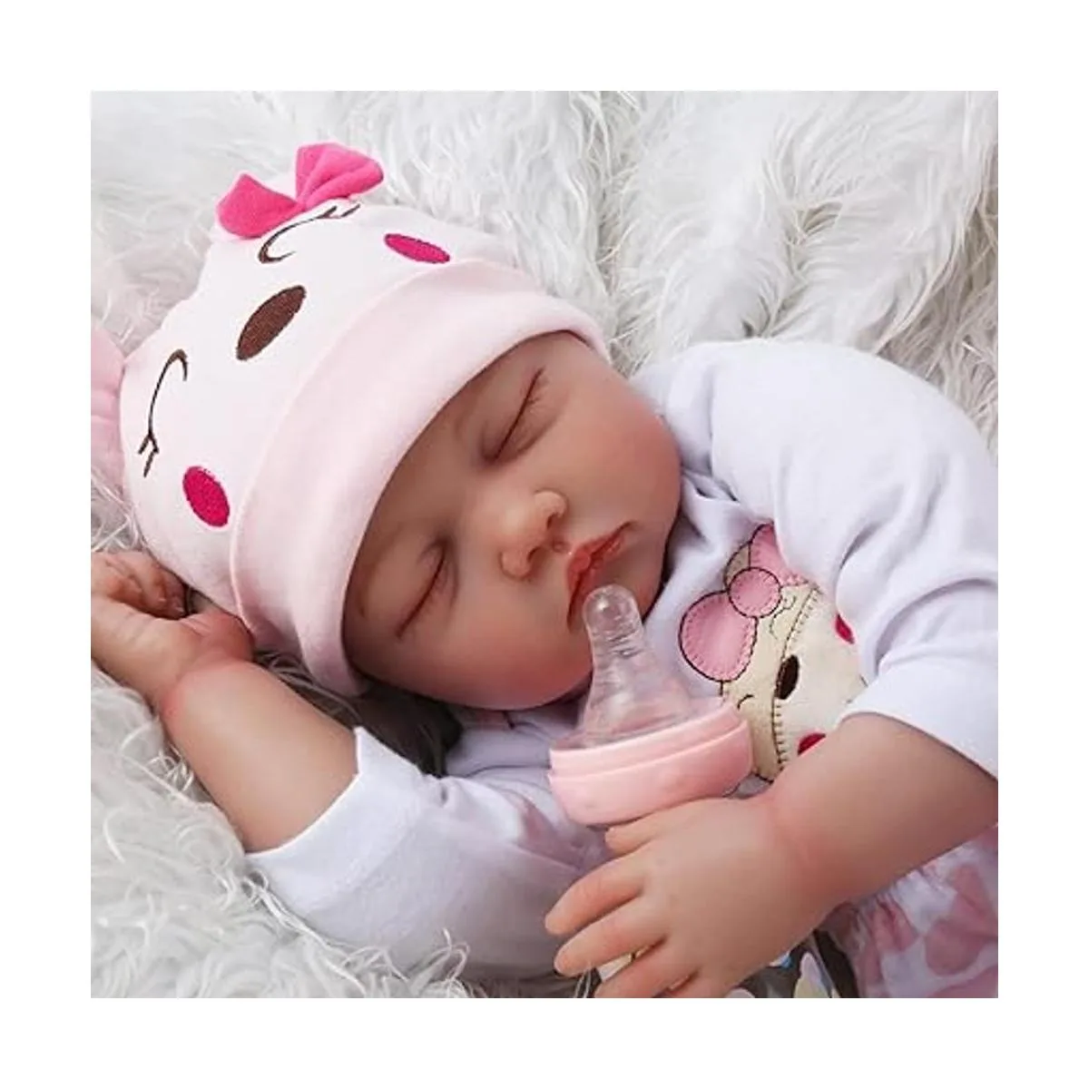 Kaydora Reborn Muñeca de bebé dormida de 22.0 pulgadas_4