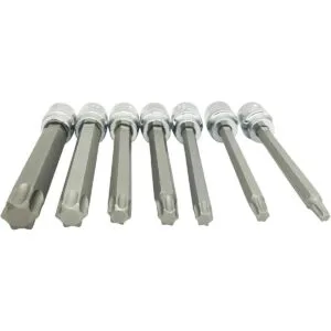 Juego de llaves Torx Star extra largas de 7 piezas T25T60_3