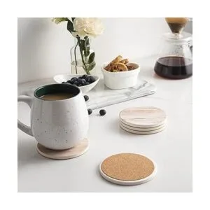 LIFVER Posavasos para bebidas juego de 6 posavasos_5
