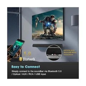 Bestisan Barra de sonido sistema de barra de sonido de_4