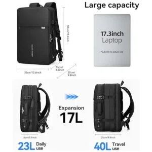 MARK RYDEN Mochila expandible para laptop de negocios para_6