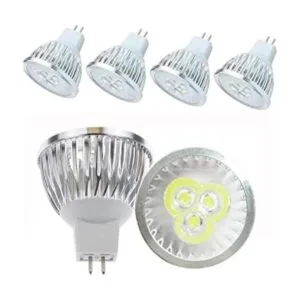 Lxcom Lighting Bombilla LED MR16 de 3 W GU5.3 bombillas_1