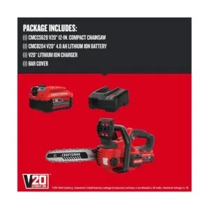 CRAFTSMAN V20 Motosierra inalámbrica 12.0 in CMCCS620M1_3
