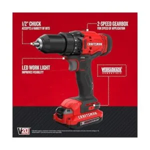 CRAFTSMAN V20 Juego de taladrodestornillador_2