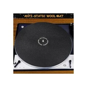 Facmogu Tapete de lana para tocadiscos tapete_5