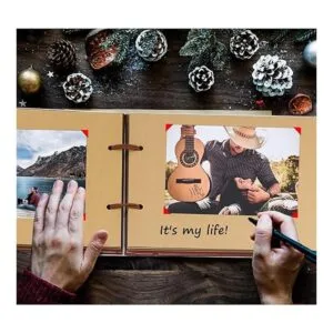 LUNIQI lbumes de álbumes de recortes cubierta de letras_6